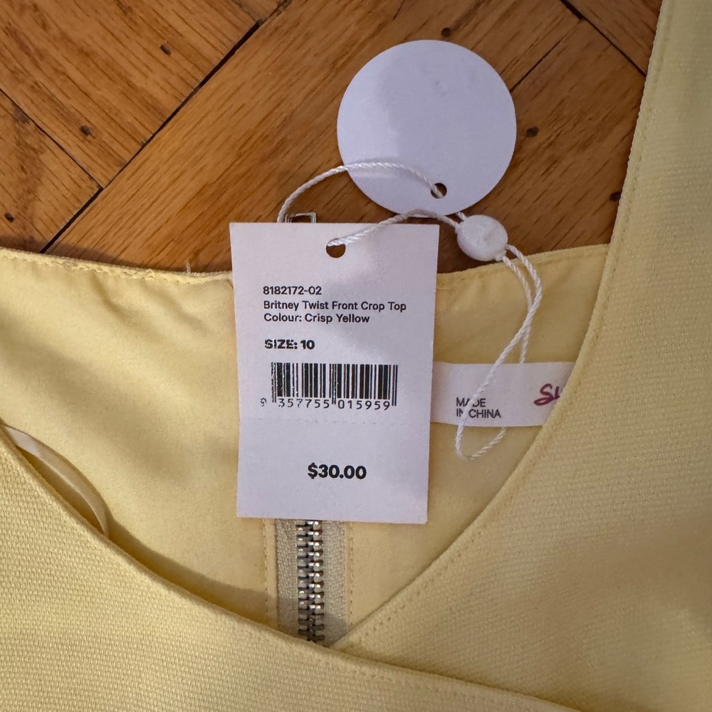 SUPRE Crips Yellow Wide Leg PANTS - Picture 5 of 10